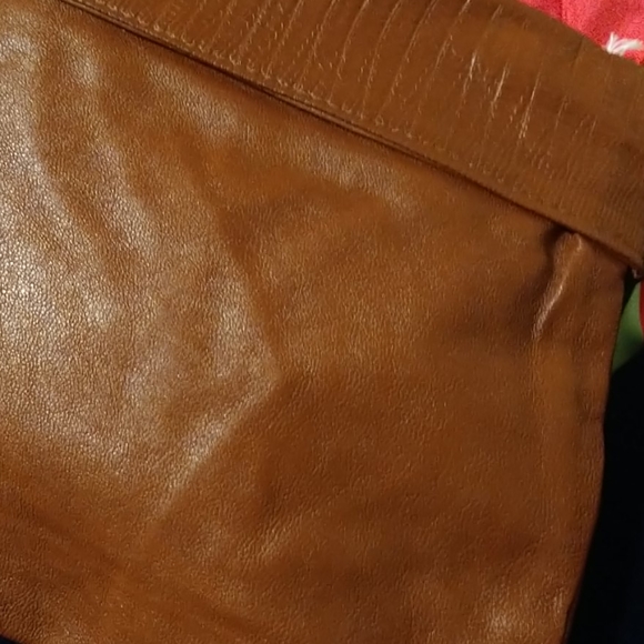 VTG Brown Leather Purse - Picture 3 of 7